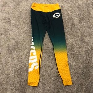 NFL Team Apparel Green Bay Packers full length athletic tight